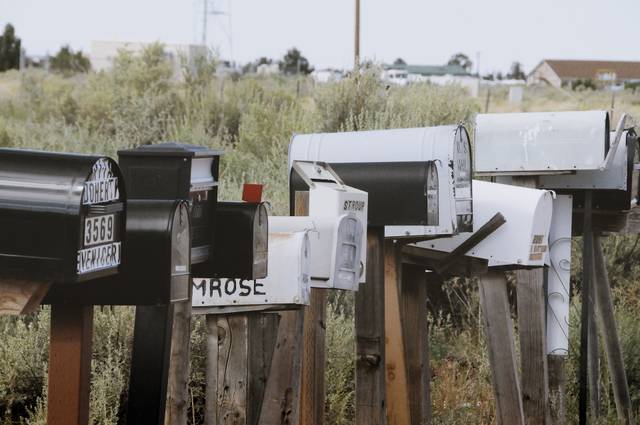 Banner image for blog post; Conda Newsletter Issue # 2 - mailboxes